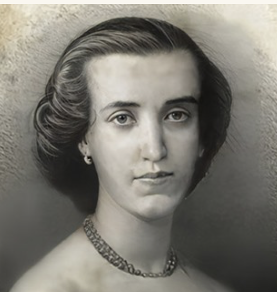 Retrato de Victorina Bridoux y Mazzini